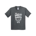 thumbnail image 1 of Inktastic Surfing Future Surfer Youth T-Shirt, 1 of 5