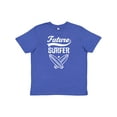 thumbnail image 1 of Inktastic Surfing Future Surfer Youth T-Shirt, 1 of 5