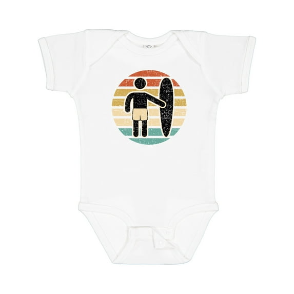 Inktastic Surfing Gift for Surfer Boys or Girls Baby Bodysuit