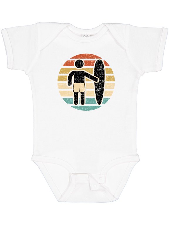 Surfing Gift for Surfer Boys or Girls Baby Bodysuit