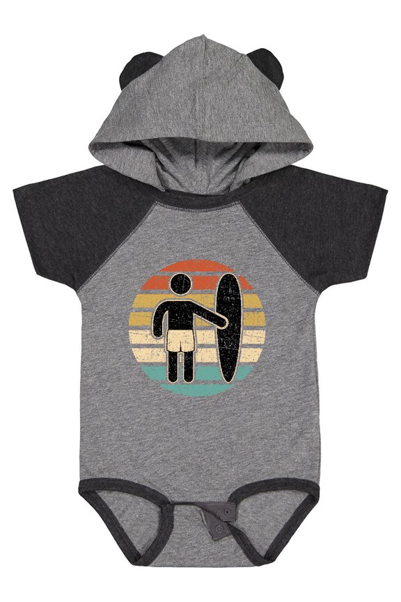 Surfing Gift for Surfer Boys or Girls Baby Bodysuit