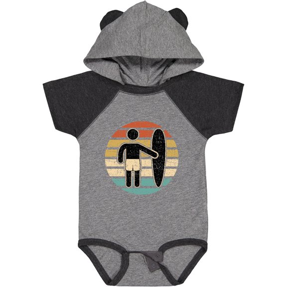 Inktastic Surfing Gift for Surfer Boys or Girls Baby Bodysuit