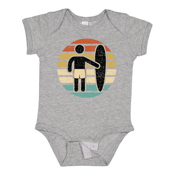 Inktastic Surfing Gift for Surfer Boys or Girls Baby Bodysuit
