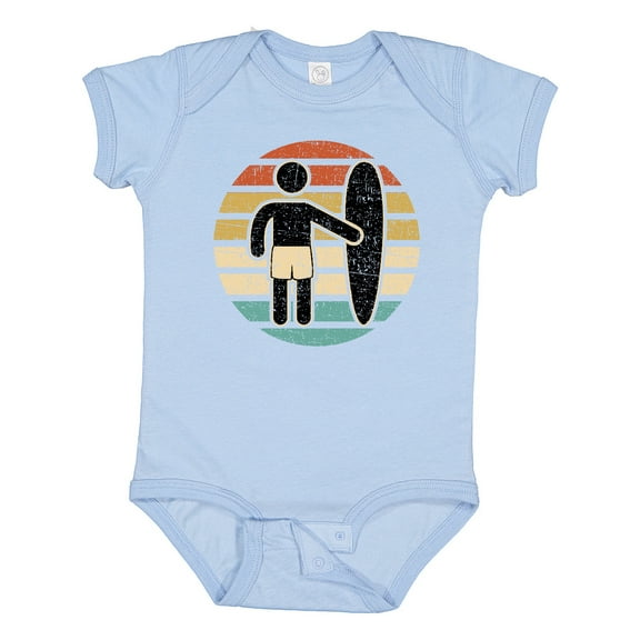Inktastic Surfing Gift for Surfer Boys or Girls Baby Bodysuit