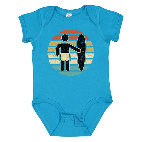 Inktastic Surfing Gift for Surfer Boys or Girls Baby Bodysuit