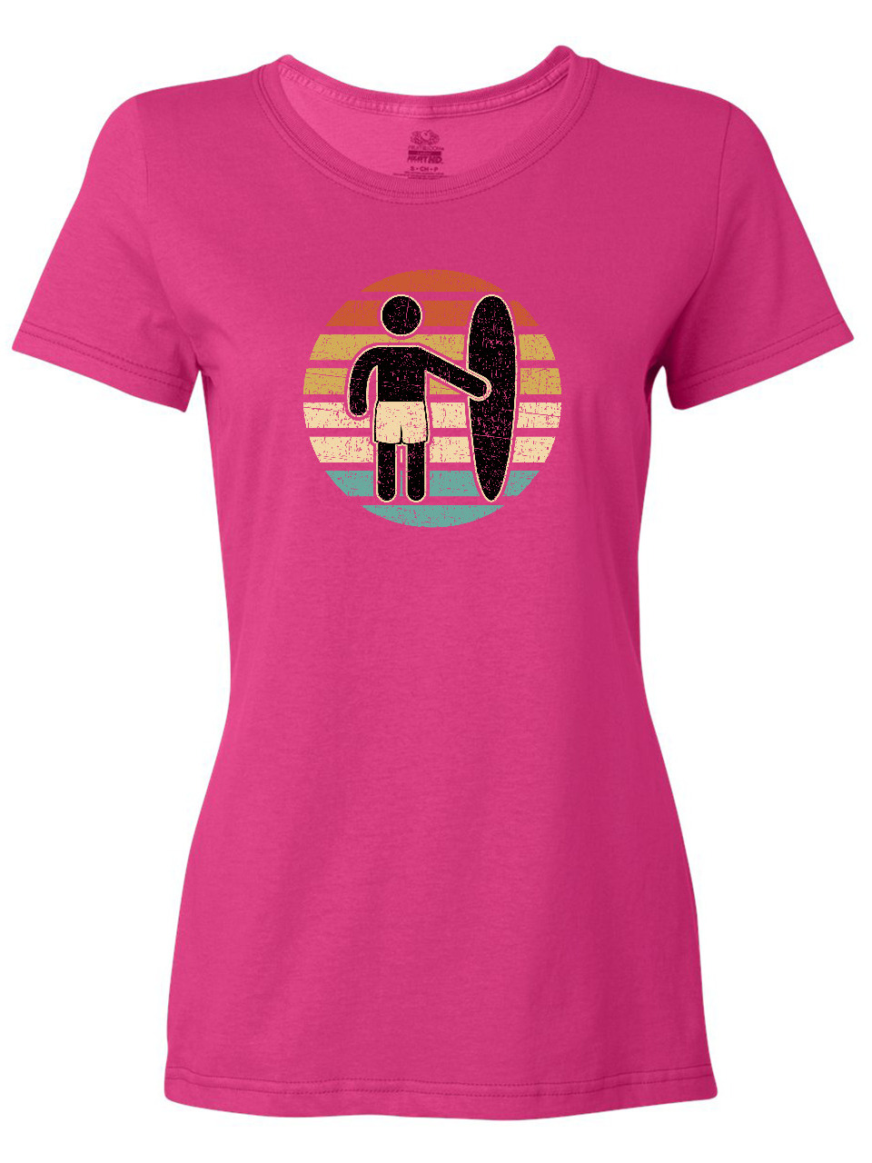 Inktastic Surfing Gift for Surfer Women's T-Shirt - image 1 of 4