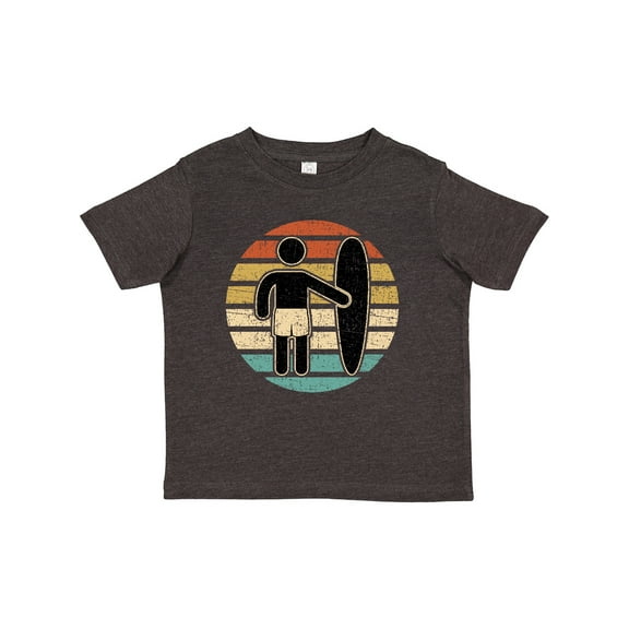 Inktastic Surfing Retro Sunset for Surfer Boys or Girls Toddler T-Shirt