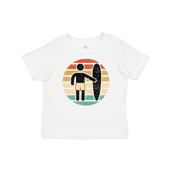 Inktastic Surfing Retro Sunset for Surfer Boys or Girls Toddler T-Shirt