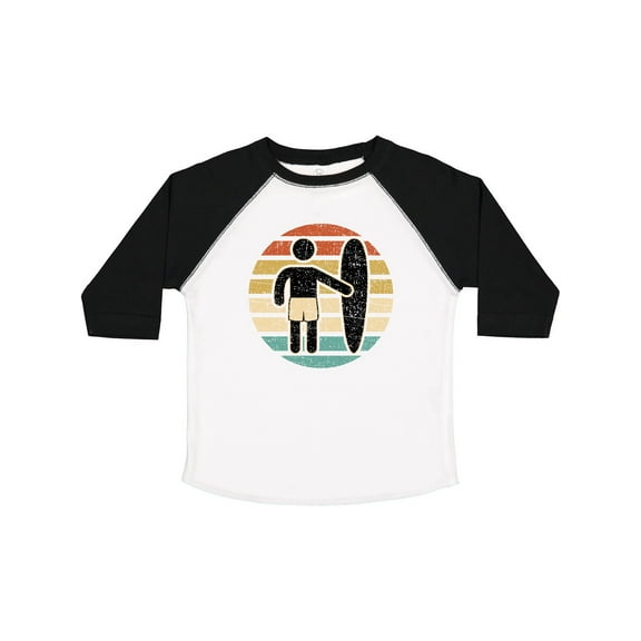Inktastic Surfing Retro Sunset for Surfer Boys or Girls Toddler T-Shirt