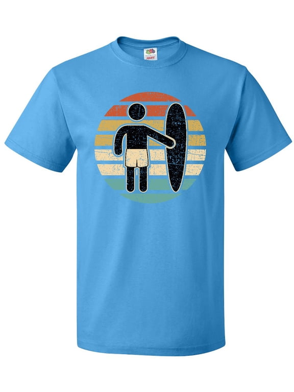 Surfing Retro Sunset for Surfer T-Shirt