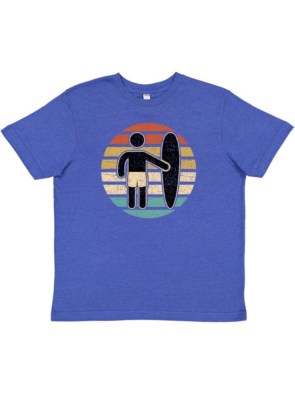 Surfing Retro Sunset for Surfer Youth T-Shirt