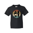 thumbnail image 1 of Inktastic Surfing Retro Sunset for Surfer Youth T-Shirt, 1 of 5