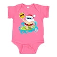 thumbnail image 1 of Inktastic Surfing Santa Boys or Girls Baby Bodysuit, 1 of 5