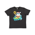thumbnail image 1 of Inktastic Surfing Santa Youth T-Shirt, 1 of 5