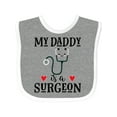 thumbnail image 1 of Inktastic Surgeon Daddy Doctor Baby Clothes Boys or Girls Baby Bib, 1 of 4