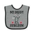 thumbnail image 1 of Inktastic Surgeon Daddy Doctor Baby Clothes Boys or Girls Baby Bib, 1 of 4
