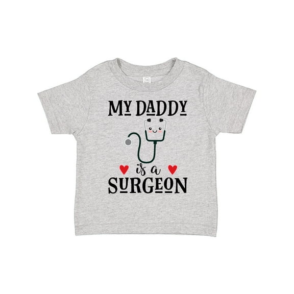 Inktastic Surgeon Daddy Doctor Baby Clothes Boys or Girls Toddler T-Shirt