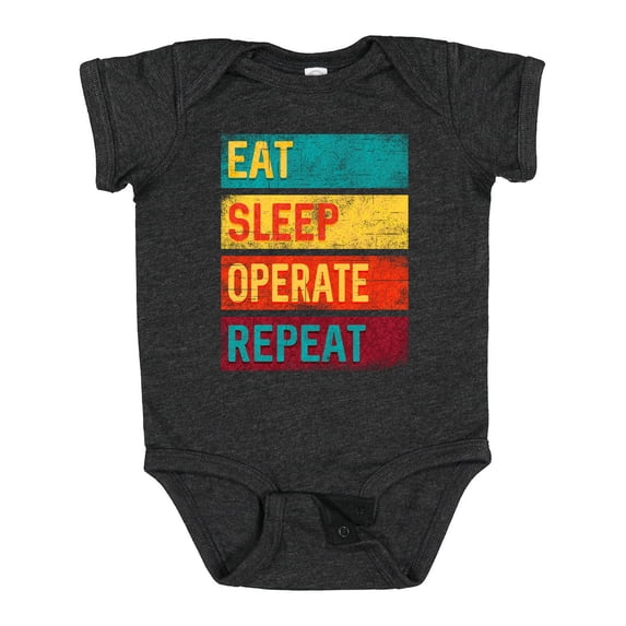 Inktastic Surgeon Surgical Nurse Eat Sleep Operate Repeat Boys or Girls Baby Bodysuit