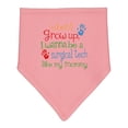 thumbnail image 1 of Inktastic Surgical Tech Like Mommy Baby Bandana Bib, 1 of 4