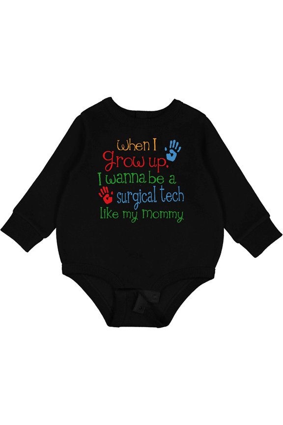 Surgical Tech Like Mommy Baby Fleece Bodysuit