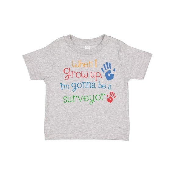 Inktastic Surveyor Future Boys or Girls Toddler T-Shirt