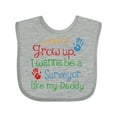 thumbnail image 1 of Inktastic Surveyor Like Daddy Boys or Girls Baby Bib, 1 of 4