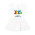 thumbnail image 1 of Inktastic Survived 100 Days of School Girls Toddler Dress, 1 of 4