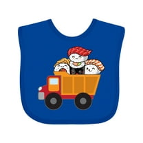 Inktastic Sushi Lover Food Truck Boys or Girls Baby Bib