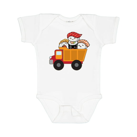 Inktastic Sushi Lover Food Truck Boys or Girls Baby Bodysuit