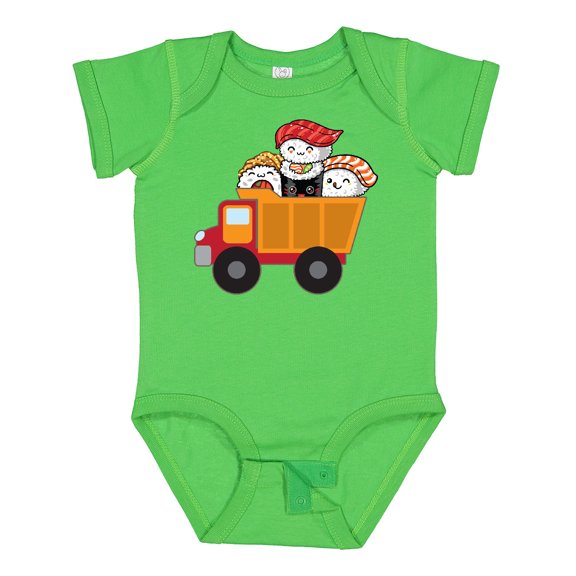Inktastic Sushi Lover Food Truck Boys or Girls Baby Bodysuit