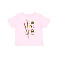 thumbnail image 1 of Inktastic Sushi and Chopsticks Boys or Girls Toddler T-Shirt, 1 of 5