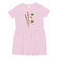 thumbnail image 1 of Inktastic Sushi and Chopsticks Girls Toddler Dress, 1 of 5