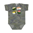 thumbnail image 1 of Inktastic Sushi with Faces Boys or Girls Baby Bodysuit, 1 of 5