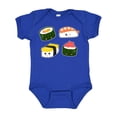 thumbnail image 1 of Inktastic Sushi with Faces Boys or Girls Baby Bodysuit, 1 of 5