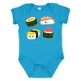 thumbnail image 1 of Inktastic Sushi with Faces Boys or Girls Baby Bodysuit, 1 of 5