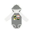 thumbnail image 1 of Inktastic Sushi with Faces Boys or Girls Long Sleeve Baby Bodysuit, 1 of 5