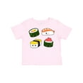 thumbnail image 1 of Inktastic Sushi with Faces Boys or Girls Toddler T-Shirt, 1 of 5