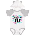 thumbnail image 1 of Inktastic Sweet As Pie Hearts Boys or Girls Baby Bodysuit, 1 of 5