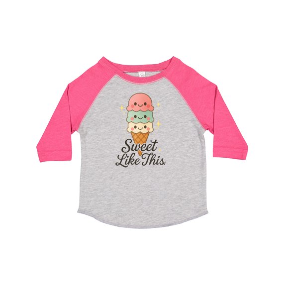 Inktastic Sweet Like This Ice Cream Boys or Girls Toddler T-Shirt