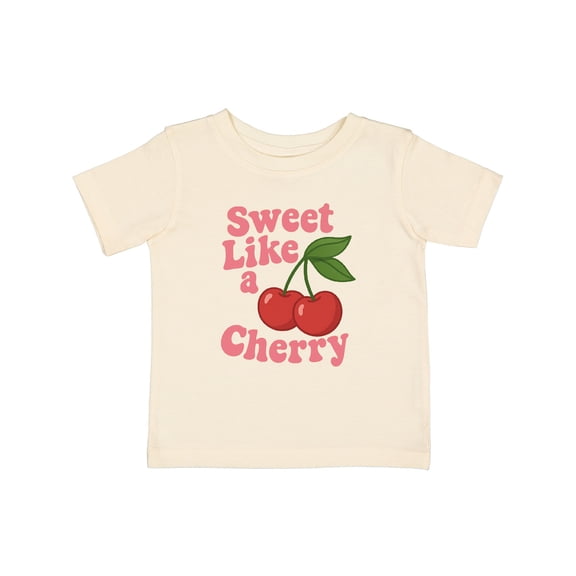 Inktastic Sweet Like a Cherry Cute Cherry Illustration Boys or Girls Baby T-Shirt