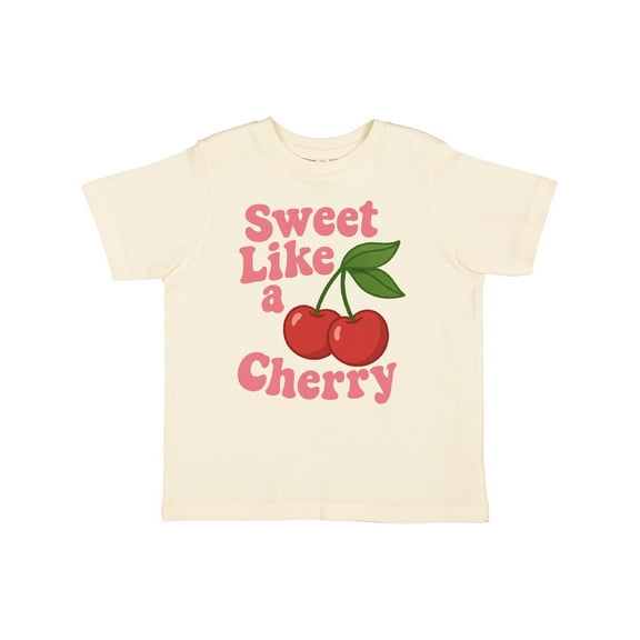 Inktastic Sweet Like a Cherry Cute Cherry Illustration Boys or Girls Toddler T-Shirt