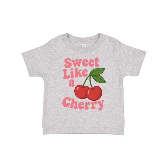 Inktastic Sweet Like a Cherry Cute Cherry Illustration Boys or Girls Toddler T-Shirt