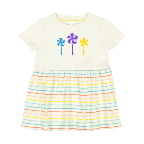 Inktastic Sweet Lollipop Girls Baby Dress