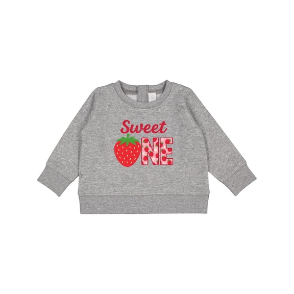 Inktastic Sweet One Strawberry Birthday Baby Sweatshirt