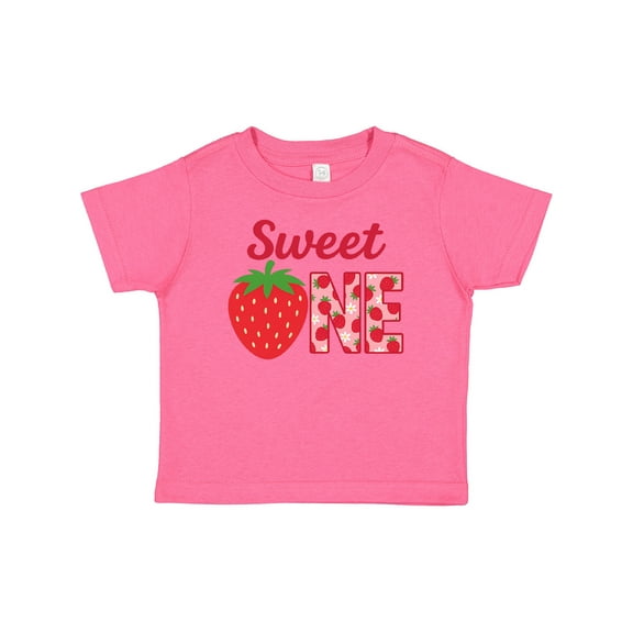 Inktastic Sweet One Strawberry Birthday Boys or Girls Baby T-Shirt
