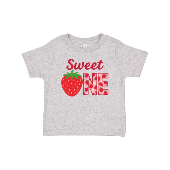 Inktastic Sweet One Strawberry Birthday Boys or Girls Baby T-Shirt