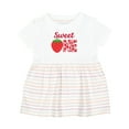 thumbnail image 1 of Inktastic Sweet One Strawberry Birthday Girls Baby Dress, 1 of 5