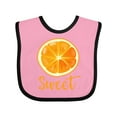 thumbnail image 1 of Inktastic Sweet Orange Boys or Girls Baby Bib, 1 of 4