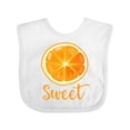 thumbnail image 1 of Inktastic Sweet Orange Boys or Girls Baby Bib, 1 of 4