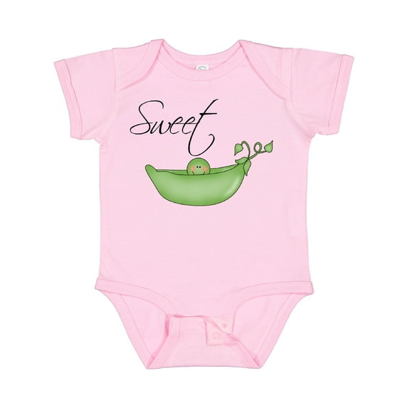 Inktastic Sweet Pea Girls Baby Bodysuit
